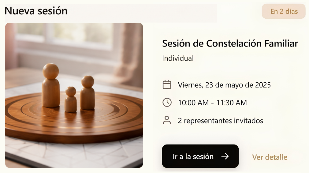 Abre tu sesión privada